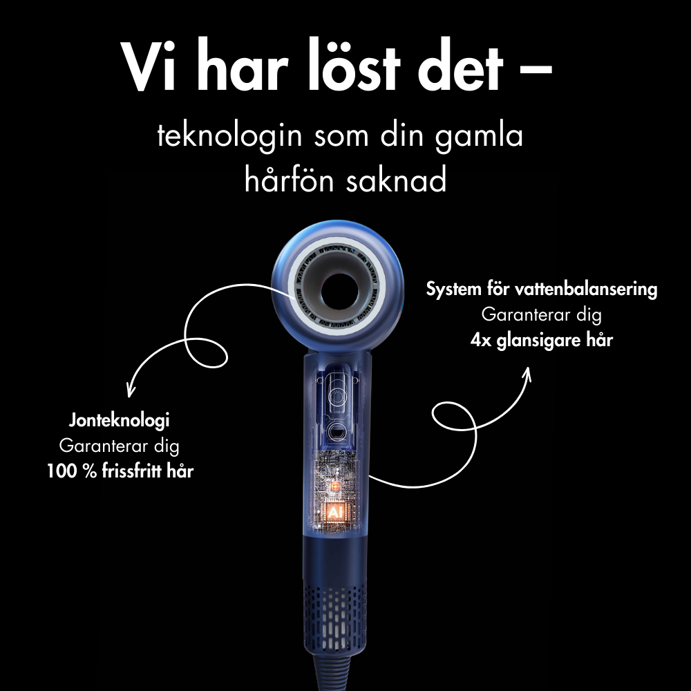 RAVEG Hyperpower ® White - Hårfön