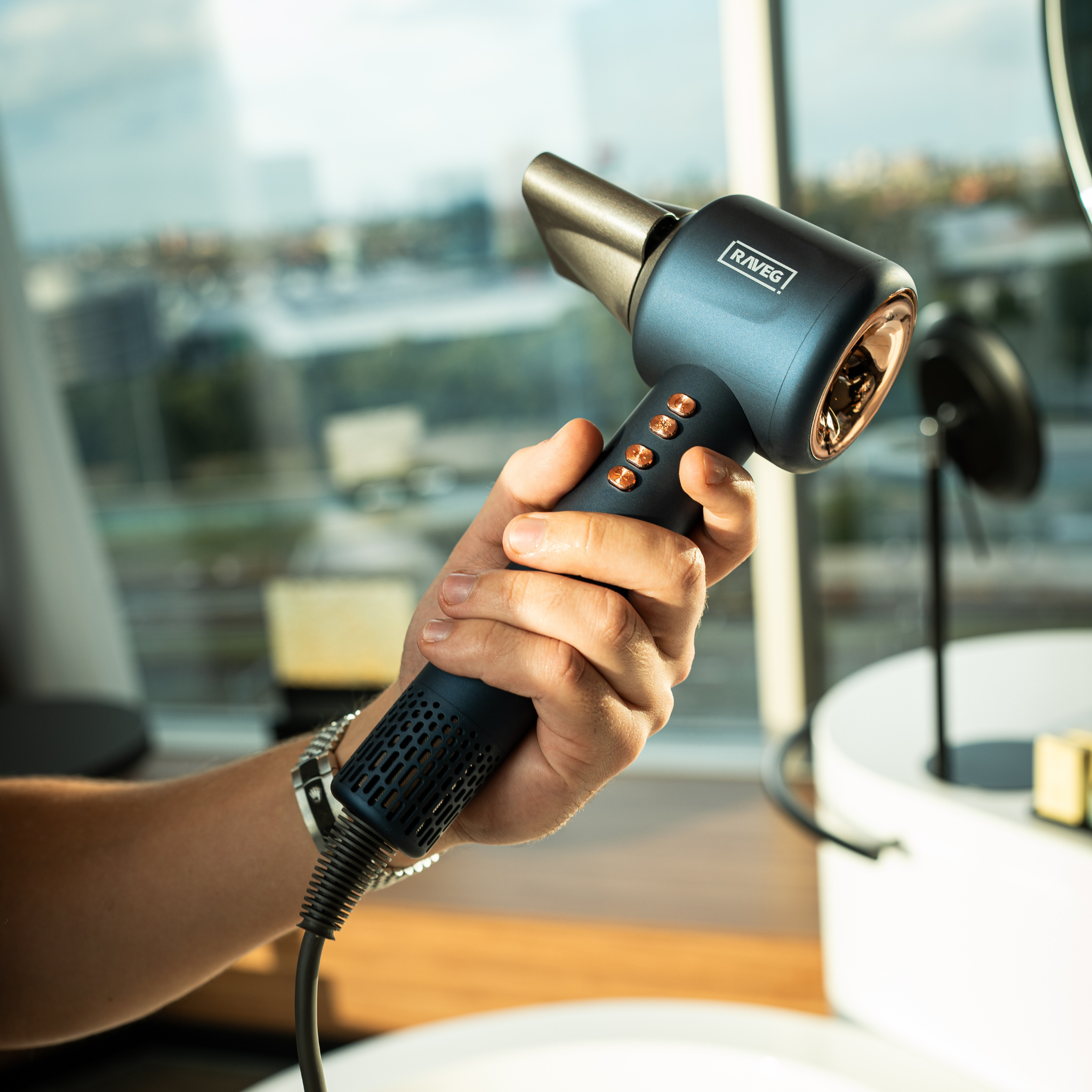 RAVEG Hyperpower ® Navy blue - Hårfön