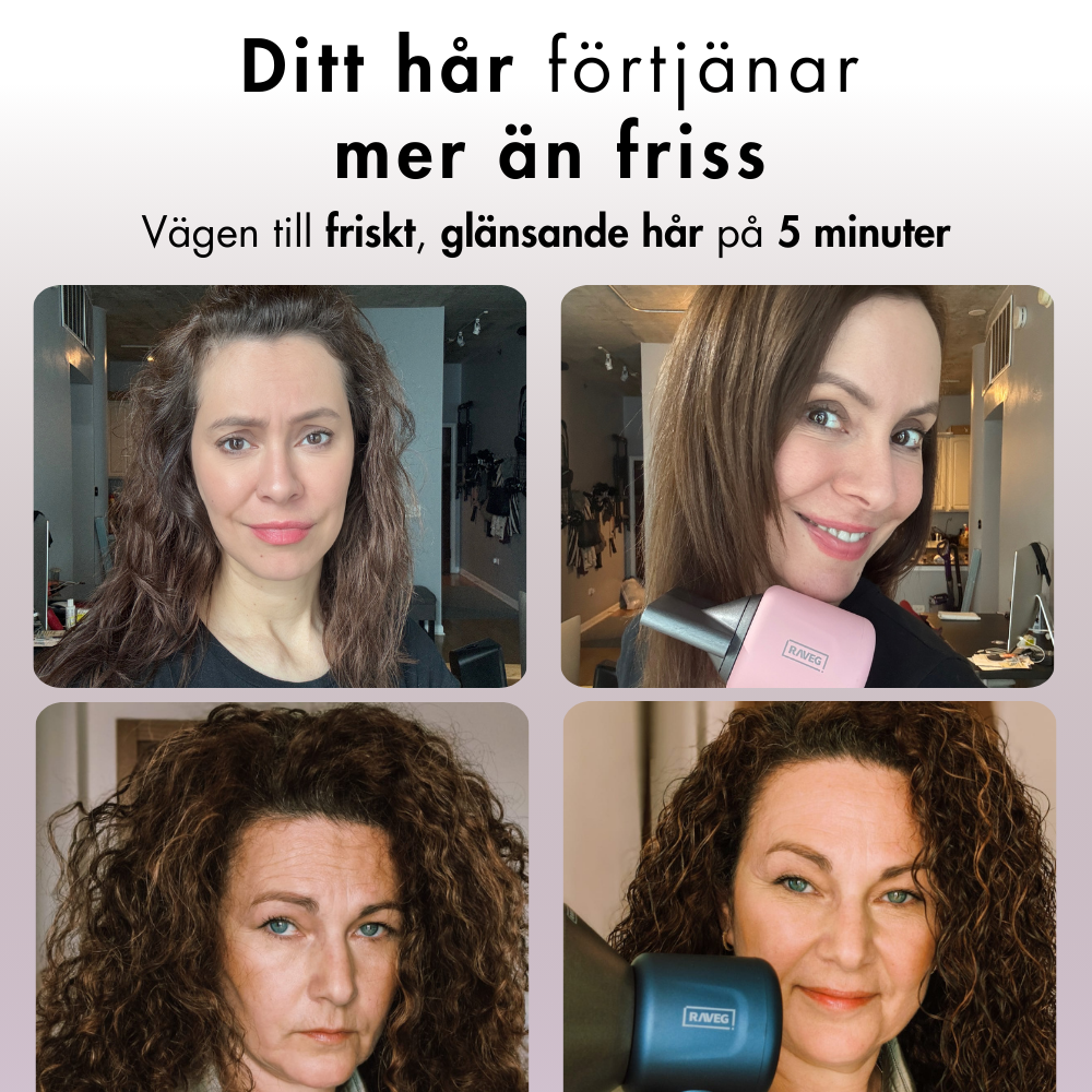 RAVEG Hyperpower ® White - Hårfön