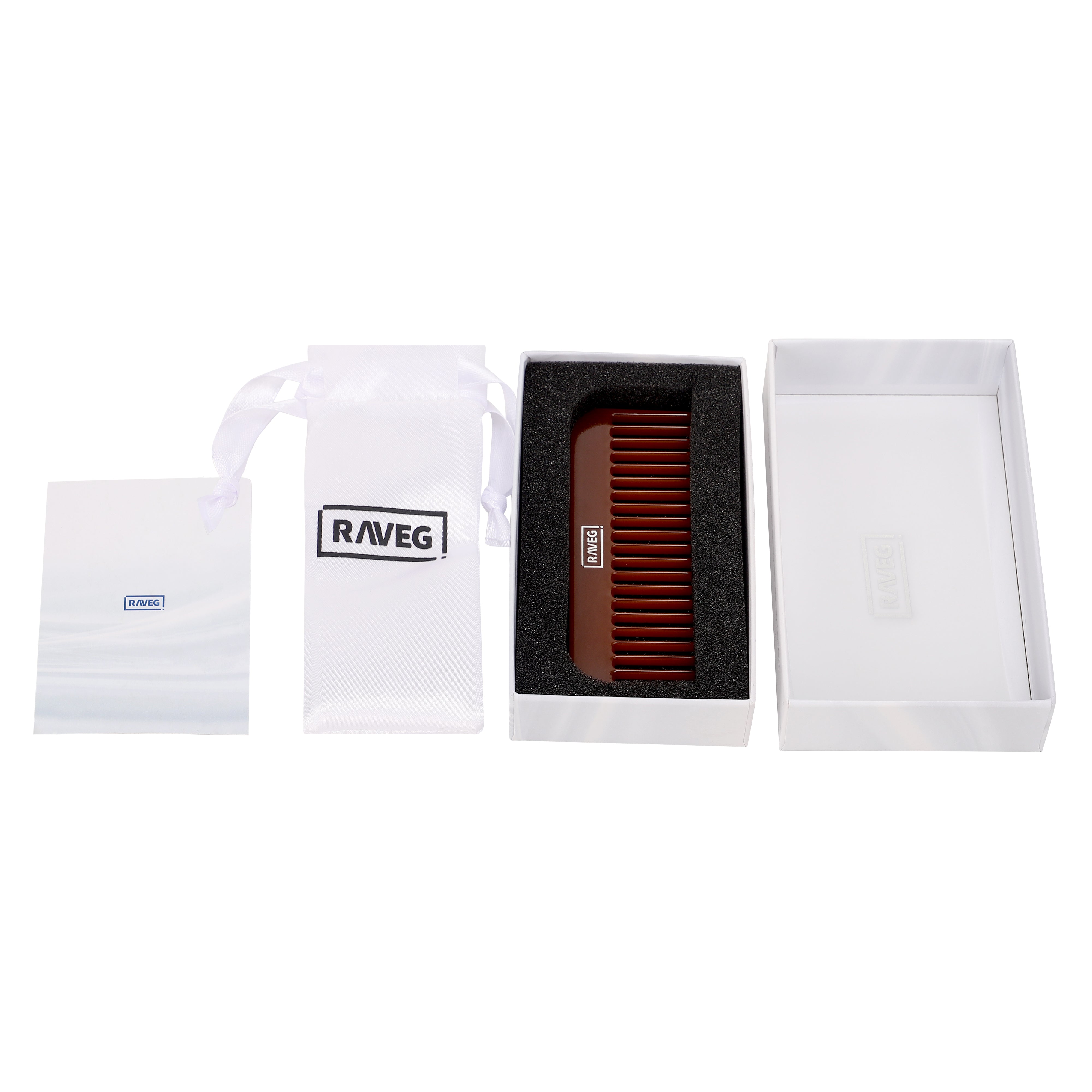 RAVEG comb brown (Acetate material)
